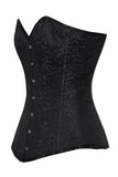 black_brocade_longline_steel_boned_overbust_corsets_the_corset-lady