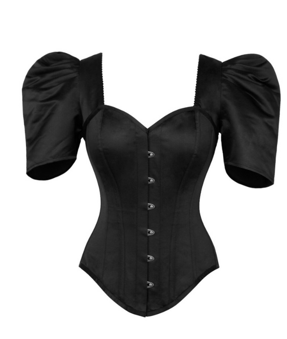 black_satin_corsets_top_the_corset_lady