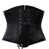 black_satin_gothic_waspie_underbust_corsets_the_corset_lady