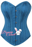 Blue Corset Top - TheCorsetLady