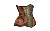 brown_satin_brocade_steampunk_corset