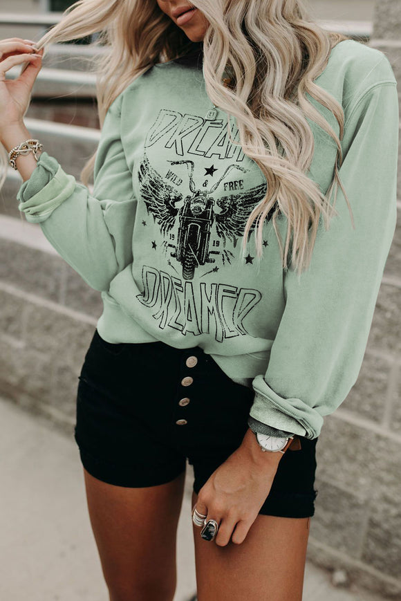 Green Dreamer Women's Sweatshirt - TheCorsetLady