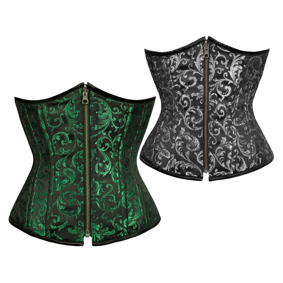 green_reversible_waist_training_corsets_the_corset_lady