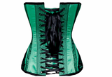 green_satin_corsets