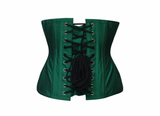 green_taffeta_steel_boned_corsets