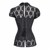 Lace Overbust Corset - TheCorsetLady