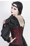 Black Goth Corset Top - TheCorsetLady