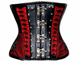 Black and Red Spider Corset