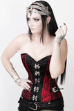 Red Steampunk Corset - TheCorsetLady